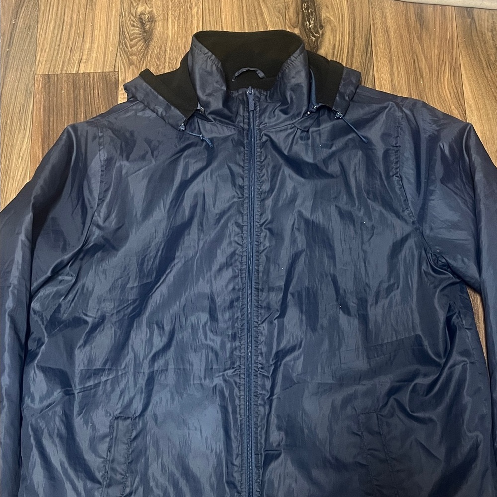 Totes Men's Deep Blue Windbreaker